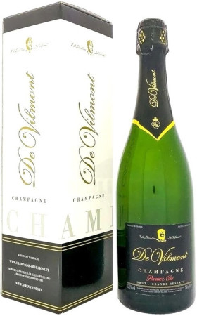Шампанское De Vilmont Brut Grande Reserve Premier Cru gift box