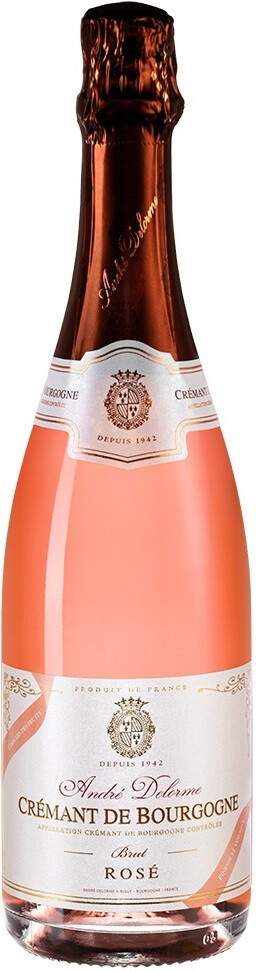 Игристое вино Andre Delorme Brut Rose Cremant de Bourgogne AOC