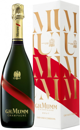 Шампанское Mumm Grand Cordon AOC gift box