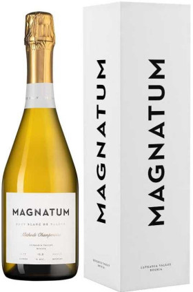 Игристое вино Magnatum Blanc de Blancs Brut gift box
