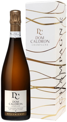 Шампанское Dom Caudron Epicurienne Brut Champagne AOC gift box