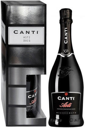 Игристое вино Canti Asti DOCG 2021 gift box