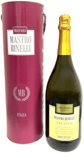 Игристое вино Mastro Binelli Malvasia Semidolce gift tube 15 л