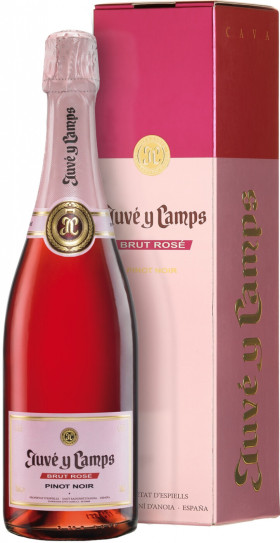 Игристое вино Juve y Camps Cava Rosado gift box