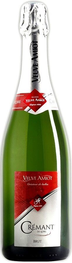 Игристое вино Veuve Amiot Brut Blanc Cremant de Loire AOC