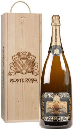 Игристое вино Monte Rossa PR Blanc de Blancs Brut wooden box 15 л