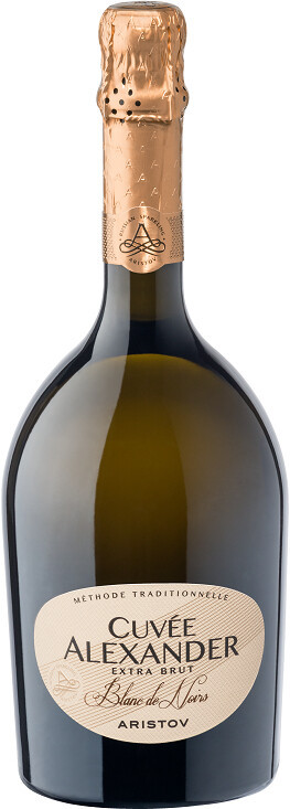 Игристое вино Aristov Cuvee Alexander Blanc de Noirs Extra Brut