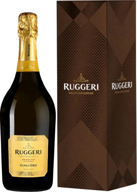 Игристое вино Ruggeri Prosecco Valdobbiadene Giall Oro DOCG gift box
