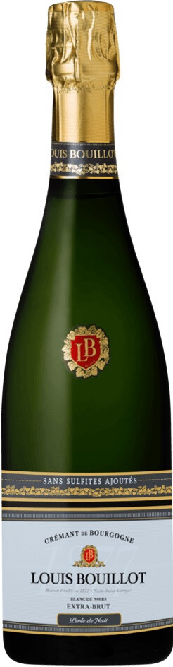 Игристое вино Louis Bouillot Perle de Nuit Blanc de Noirs Sans Sulfites Ajoutes Cremant de Bourgogne AOC