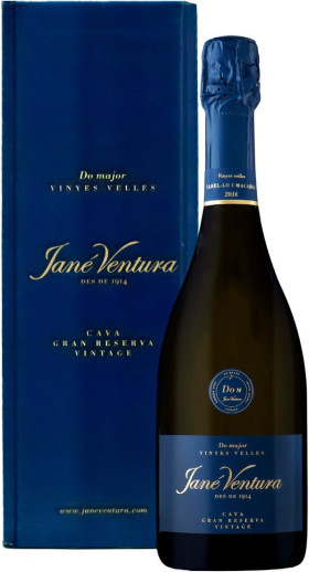 Игристое вино Jane Ventura Do m Gran Reserva Brut Nature Cava DO 2016 gift box