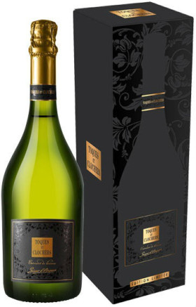 Игристое вино Toques et Clochers Limited Edition Cremant de Limoux AOC 2017 gift box
